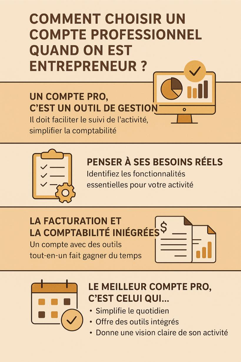 choisir compte professionnel